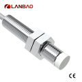 Metal housing M8 cylindrical inductive proximity switch sensor sensing distance 1.5mm 2mm